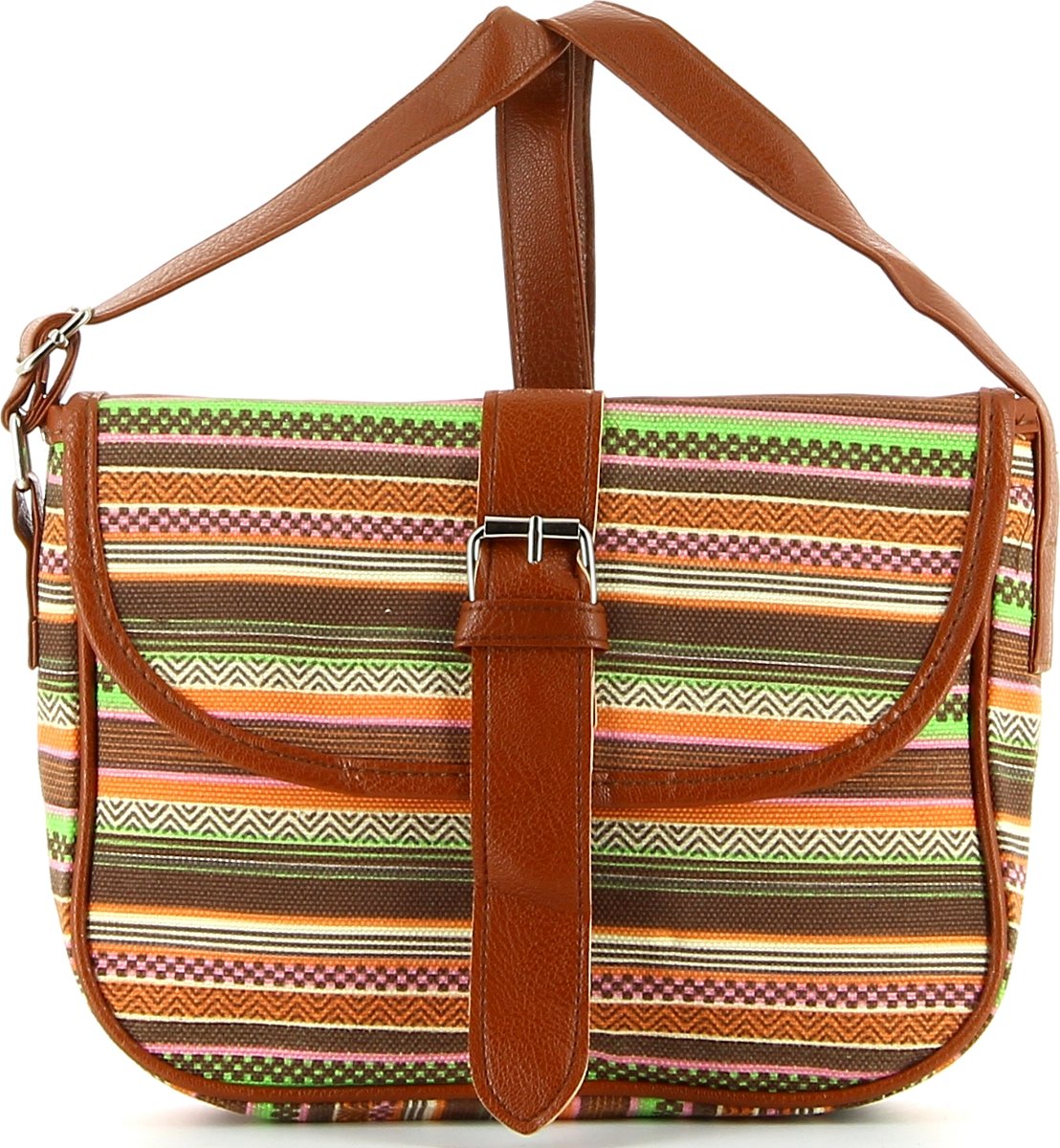 Sac � main bandouli�re Bleu Cerise