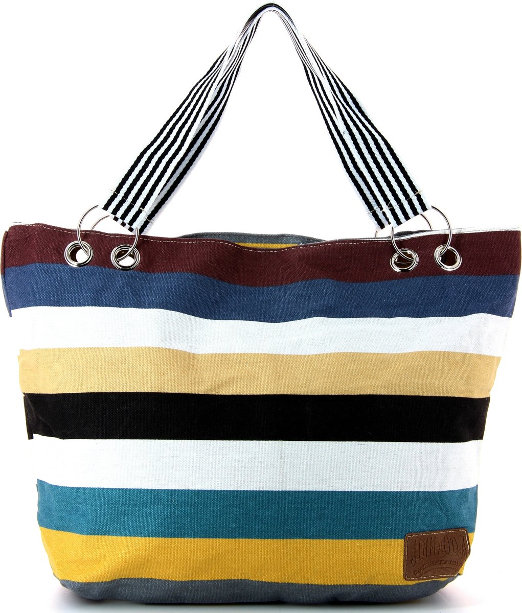 Sac � main Bleu Cerise taille L