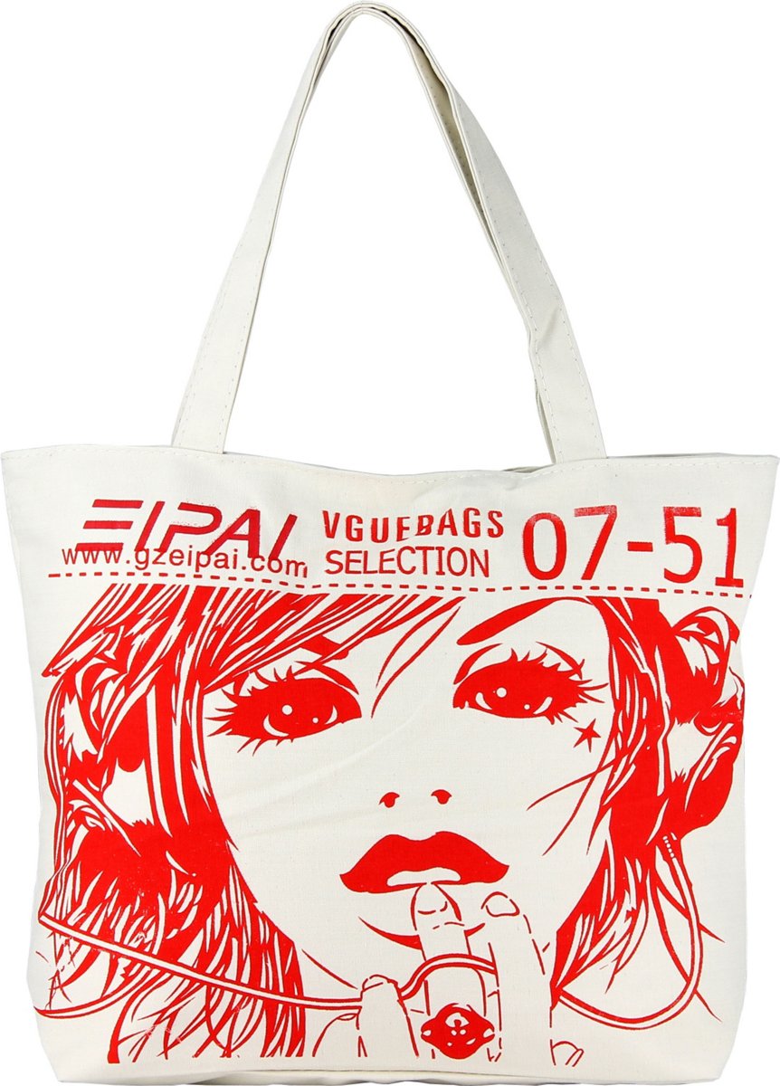 Sac � main Bleu Cerise taille M