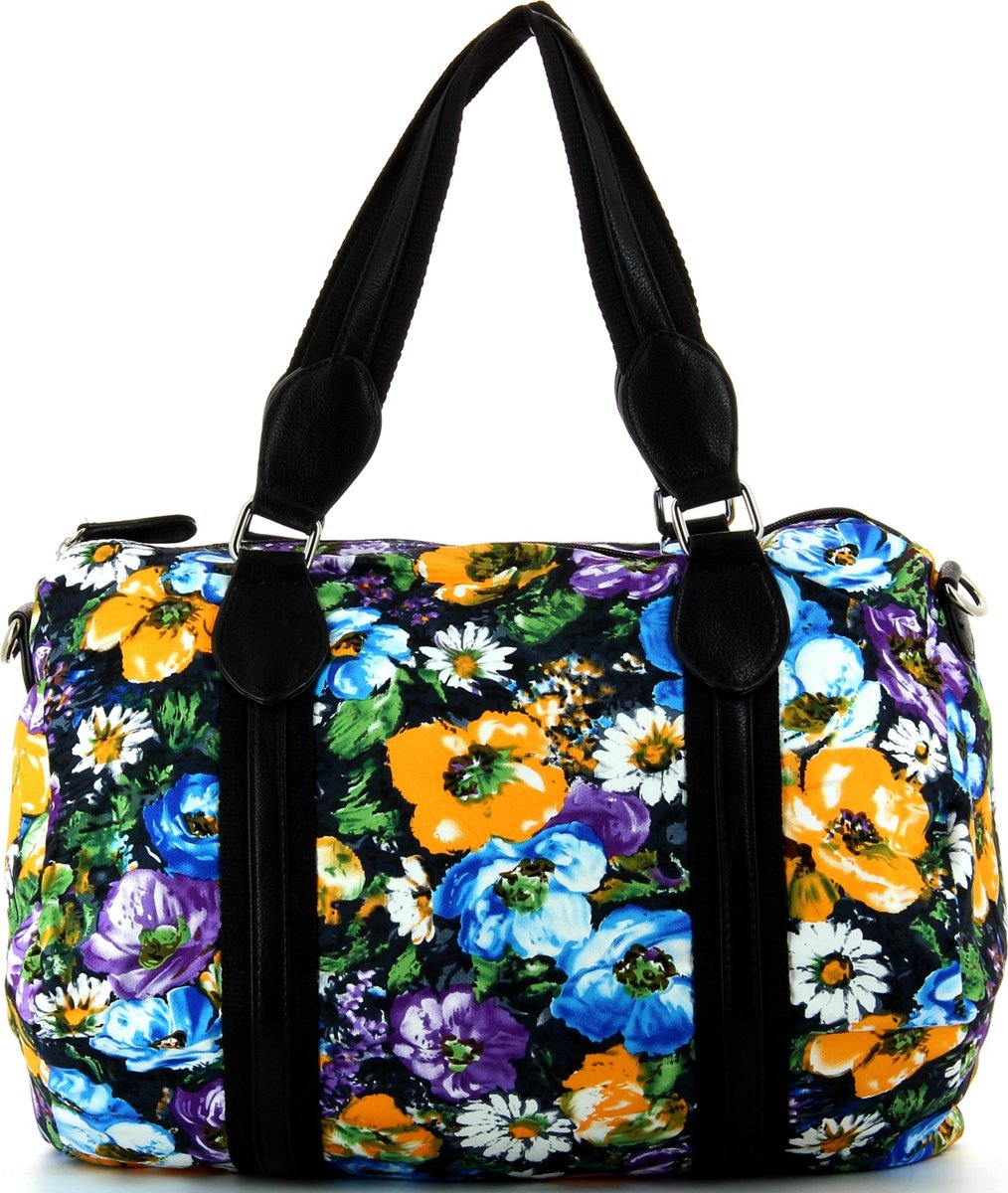 Sac � main Bleu Cerise